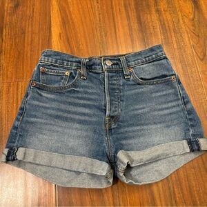 Levi's Blue Jean Shorts